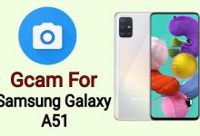Gcam for Samsung Galaxy A51