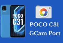 POCO C31 GCam Port