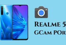 Realme 5 Gcam port