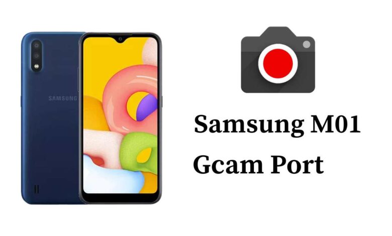 Samsung Galaxy M01 Gcam port