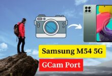 Samsung M54 5G GCam Port
