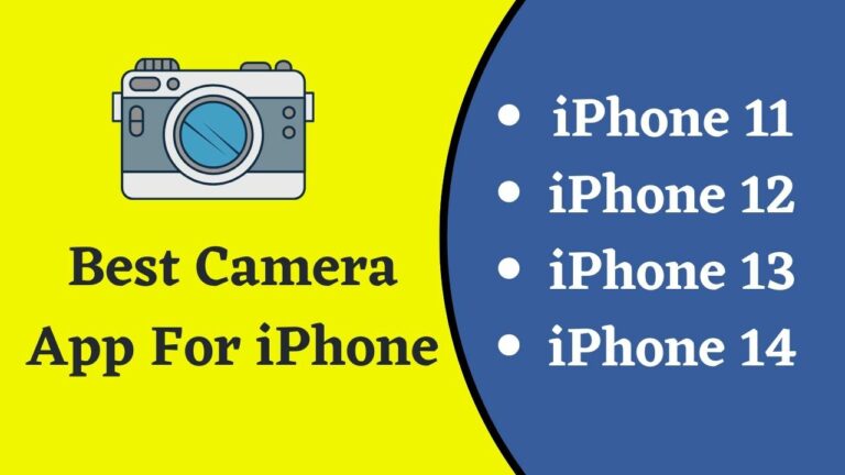 Best Camera App For iPhone